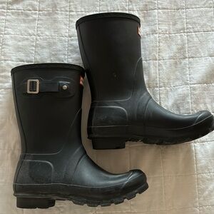 COPY - Black Hunter Boots Size 7